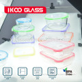 Nesting Design Glass Food Container 10pcs Set